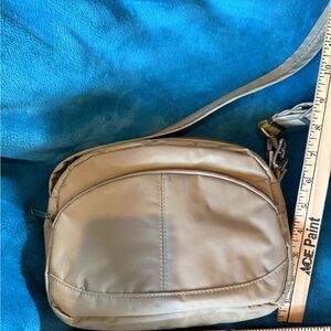 Travelon Tan Crossbody Bag